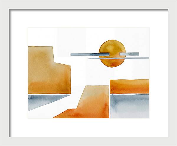 Summer Heat Abstract Landscape