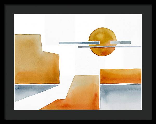 Summer Heat Abstract Landscape