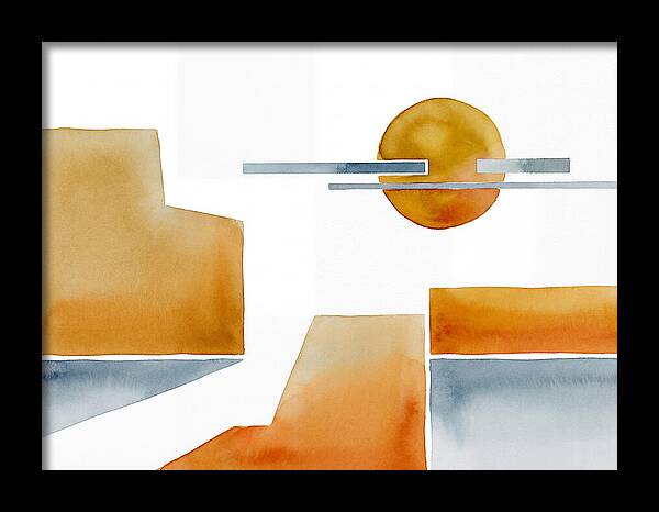 Summer Heat Abstract Landscape