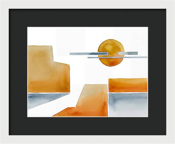 Summer Heat Abstract Landscape
