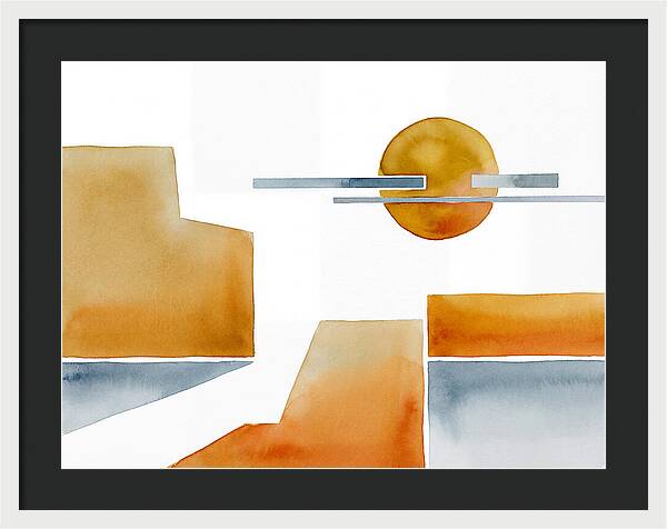 Summer Heat Abstract Landscape