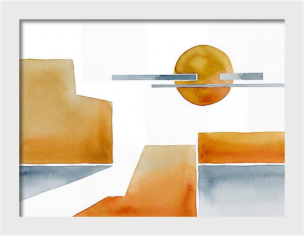 Summer Heat Abstract Landscape