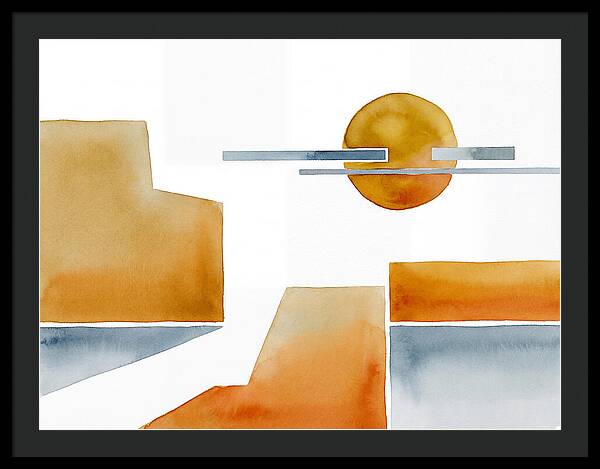 Summer Heat Abstract Landscape