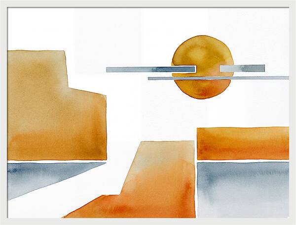 Summer Heat Abstract Landscape