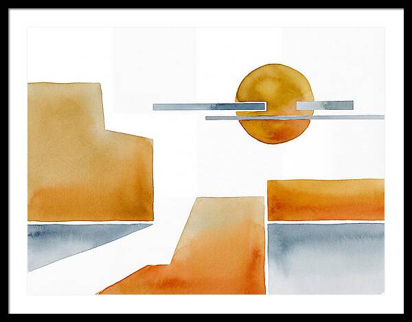 Summer Heat Abstract Landscape