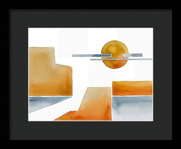 Summer Heat Abstract Landscape