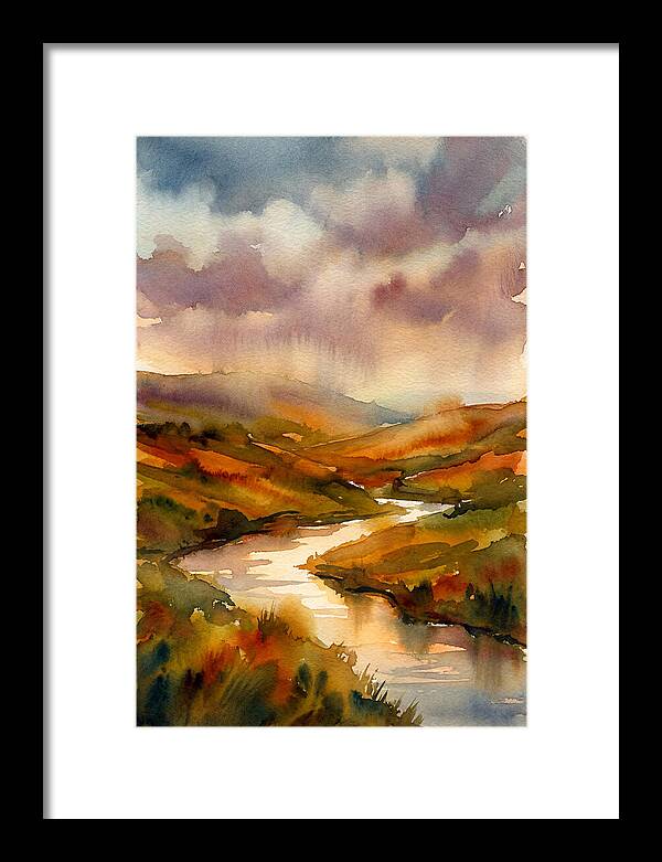 Summer Heat Over Rolling Hills