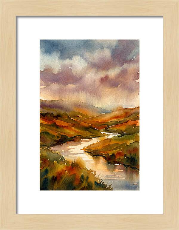 Summer Heat Over Rolling Hills
