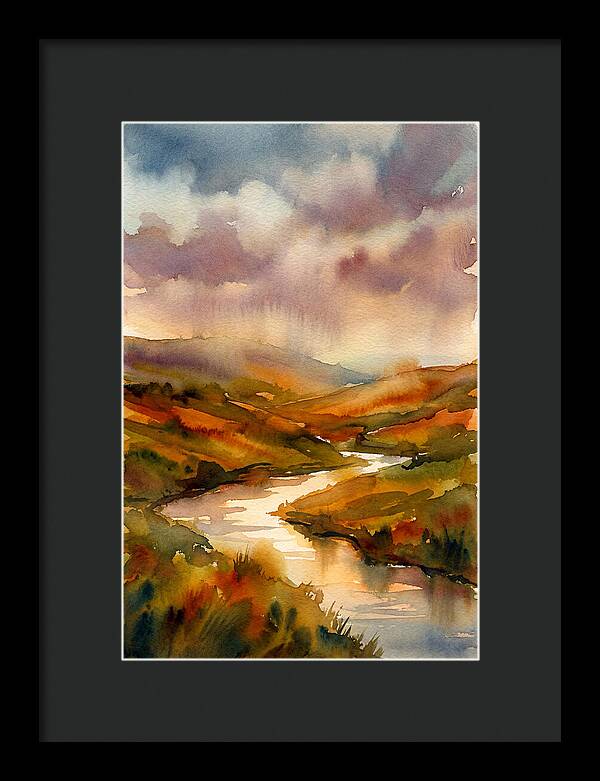 Summer Heat Over Rolling Hills