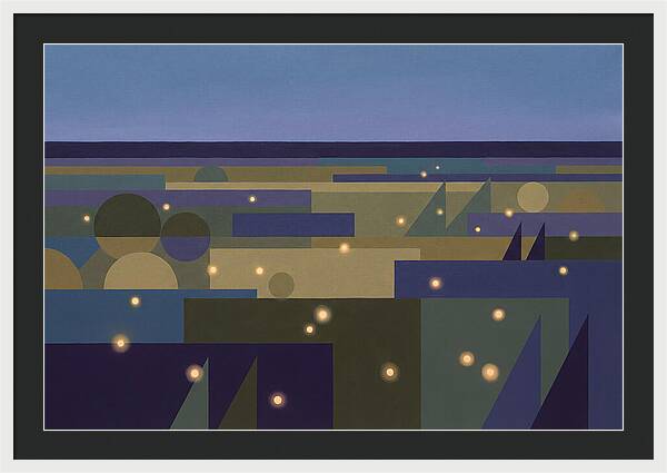 Summer Meadow At Dusk