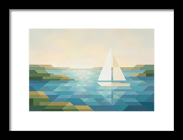 Summer Sail On Sparkling Lake