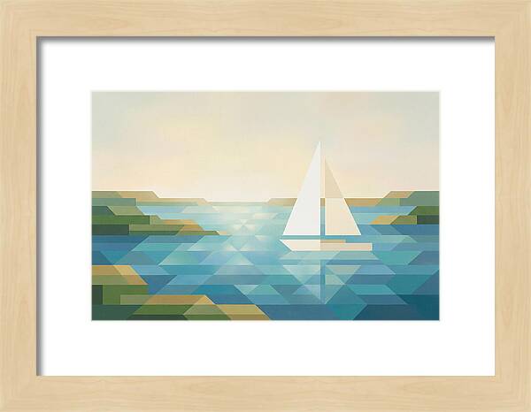 Summer Sail On Sparkling Lake