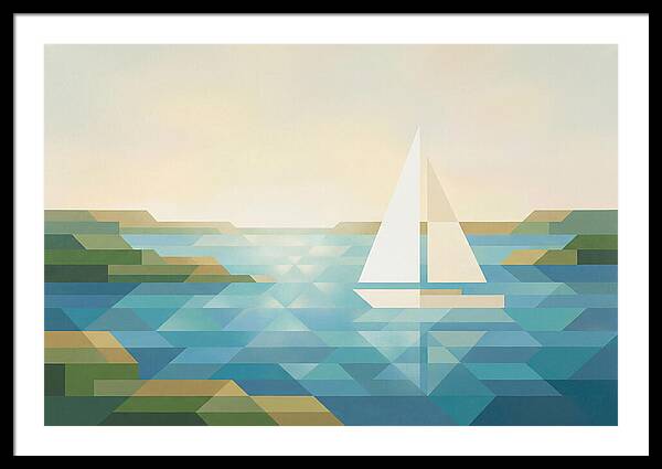 Summer Sail On Sparkling Lake