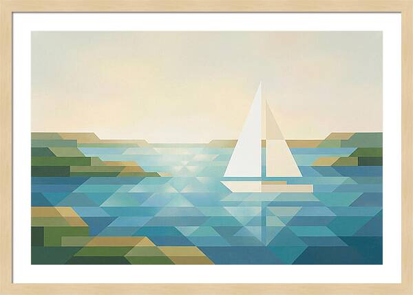 Summer Sail On Sparkling Lake