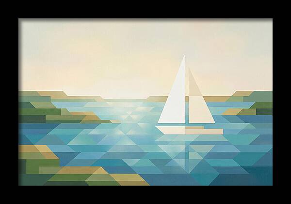 Summer Sail On Sparkling Lake