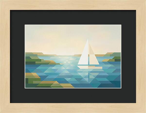 Summer Sail On Sparkling Lake