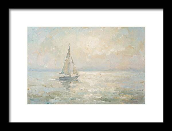 Summer Sailing On A Sparkling Lake