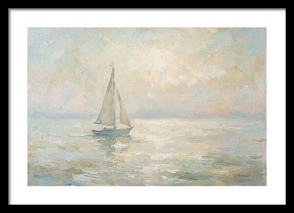 Summer Sailing On A Sparkling Lake