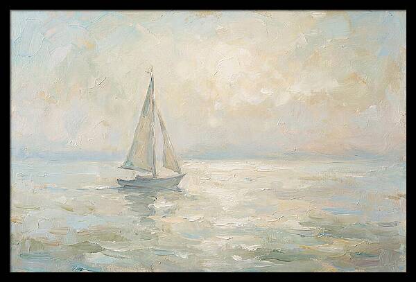 Summer Sailing On A Sparkling Lake