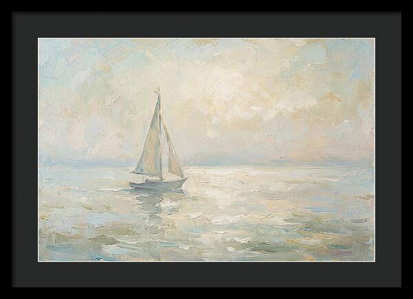 Summer Sailing On A Sparkling Lake