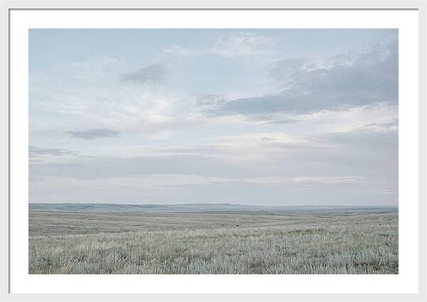 Summer Sky Over Rolling Plains