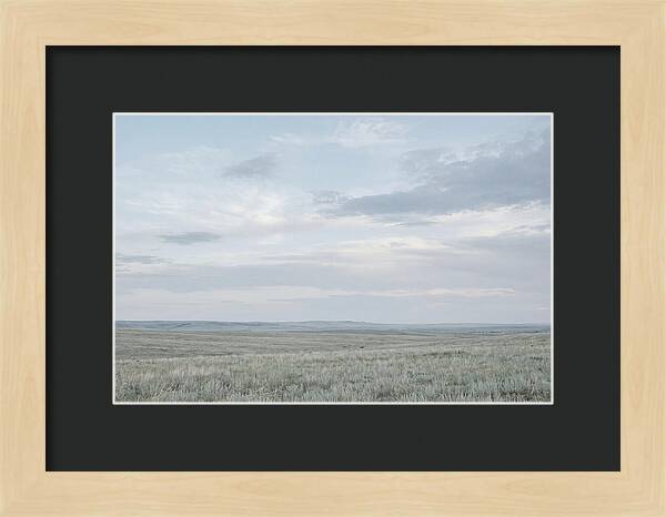 Summer Sky Over Rolling Plains