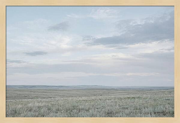 Summer Sky Over Rolling Plains