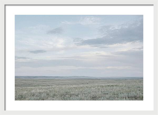 Summer Sky Over Rolling Plains