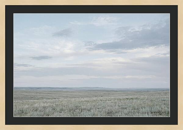 Summer Sky Over Rolling Plains