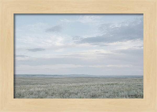 Summer Sky Over Rolling Plains