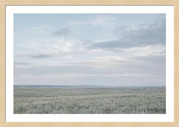 Summer Sky Over Rolling Plains