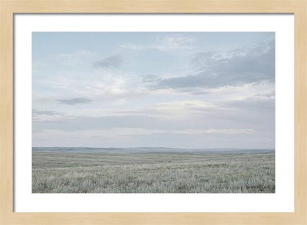Summer Sky Over Rolling Plains