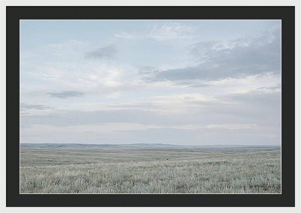 Summer Sky Over Rolling Plains