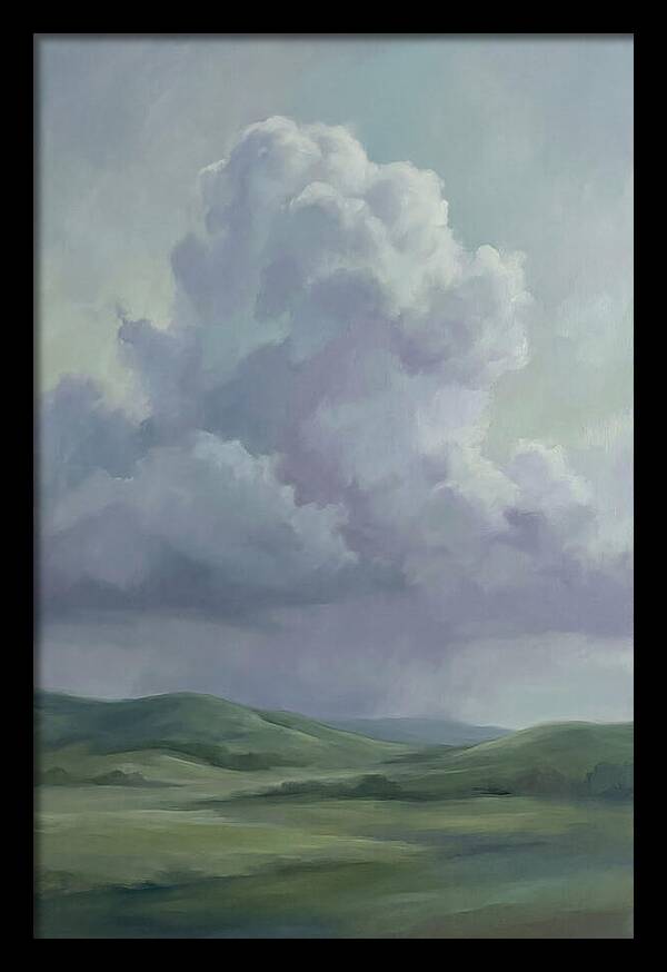 Summer Thunderhead Building Over Green