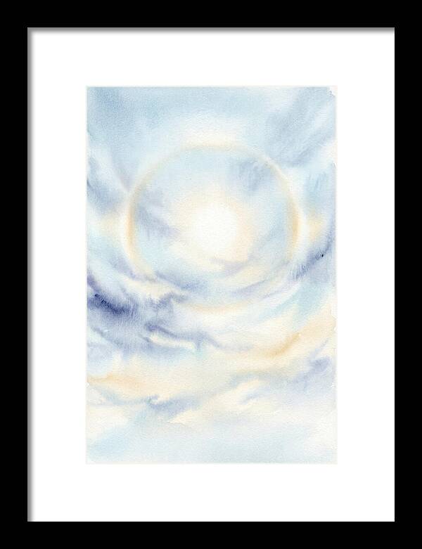 Sun Halo With Parhelion