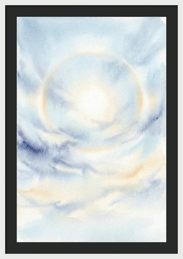 Sun Halo With Parhelion