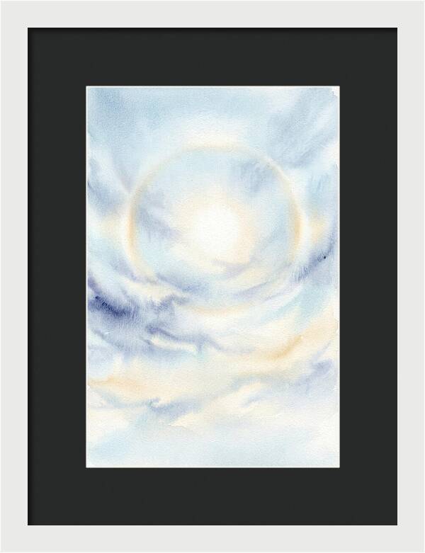 Sun Halo With Parhelion