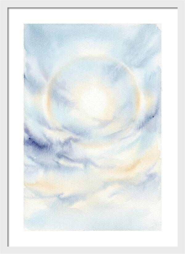 Sun Halo With Parhelion