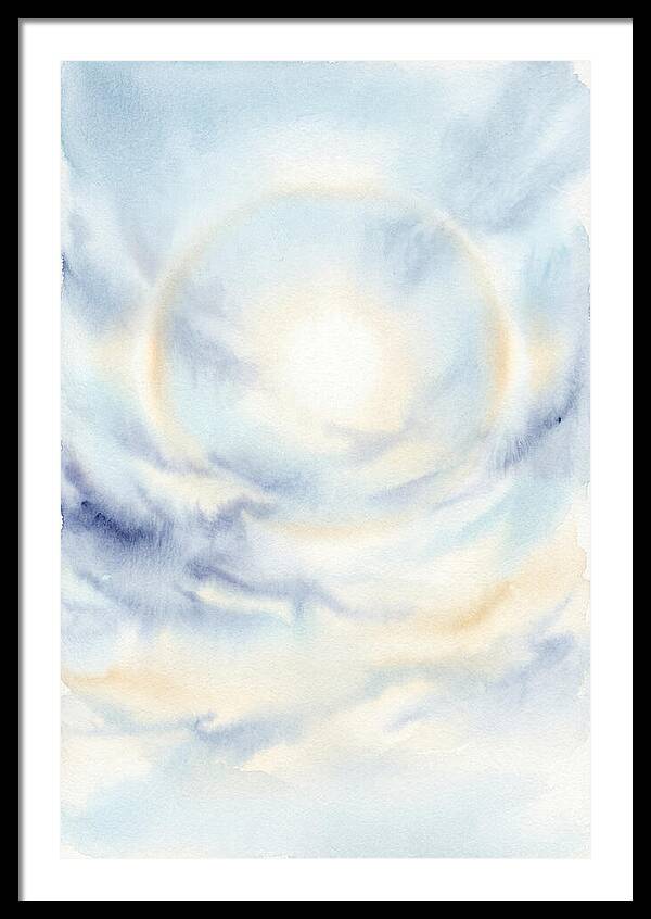 Sun Halo With Parhelion