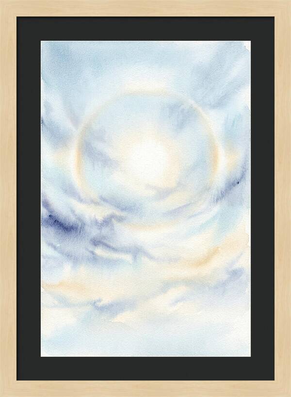 Sun Halo With Parhelion