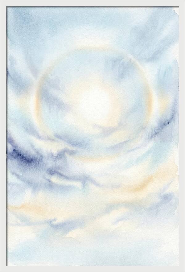 Sun Halo With Parhelion