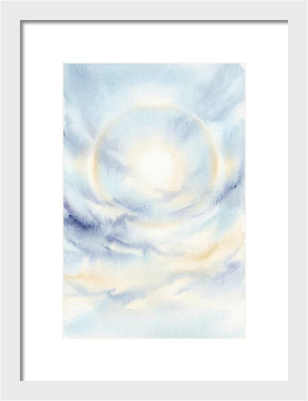 Sun Halo With Parhelion