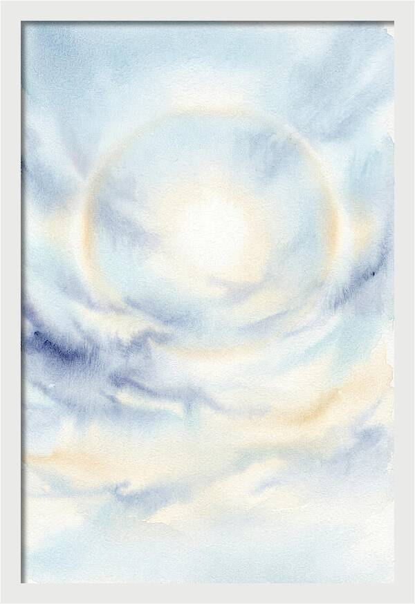 Sun Halo With Parhelion