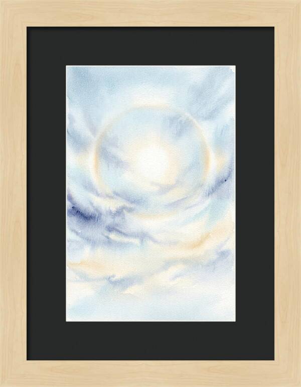 Sun Halo With Parhelion