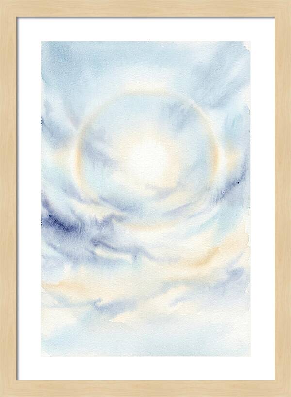 Sun Halo With Parhelion