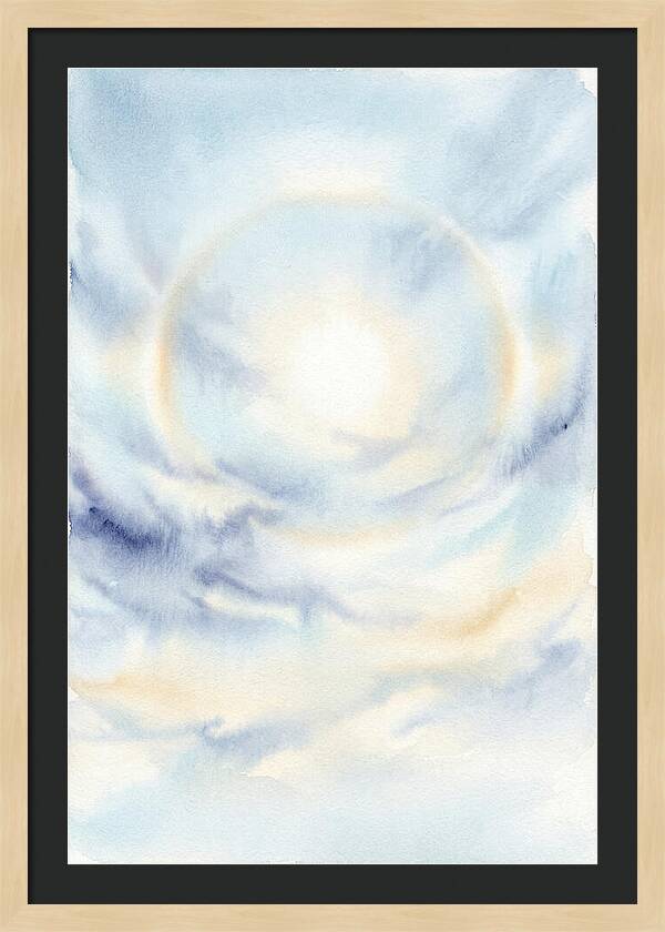 Sun Halo With Parhelion