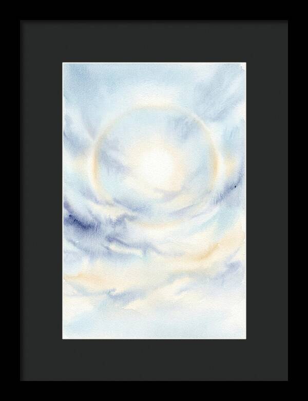 Sun Halo With Parhelion