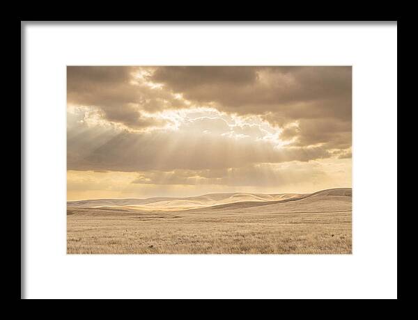 Sun Rays Breaking Through Clouds