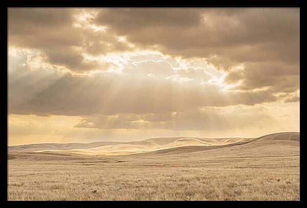 Sun Rays Breaking Through Clouds