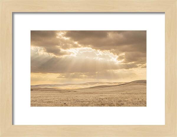 Sun Rays Breaking Through Clouds